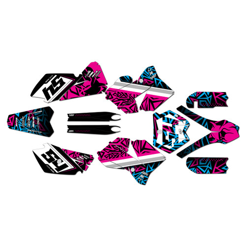 ktm 85sx graphics kit 2006-2012 cyrus series magenta