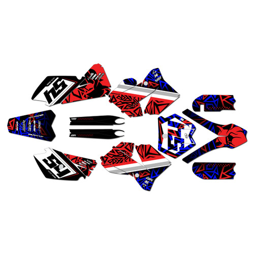 ktm 105sx graphics kit 2006-2012 cyrus series red