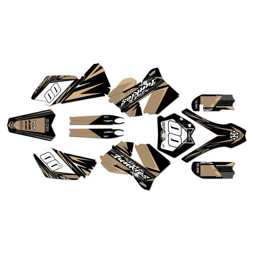 KTM 85SX & 105SX graphics kit 2006-2012 rugged series tan