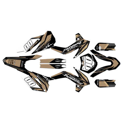 ktm 105sx graphics kit 2013-2015 rugged series tan