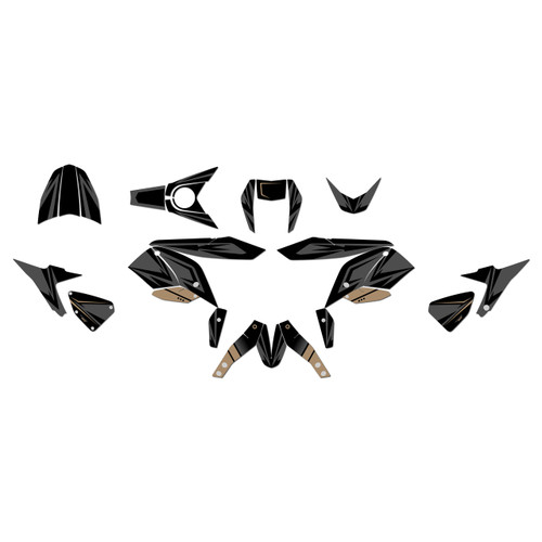 ktm 690duke graphics kit 2012-2020 bold series tan