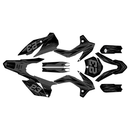 KTM 85SX & 105SX graphics kit 2015-2017 guard series smoke