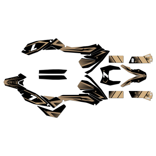 ktm 690smc graphics kit 2008-2011 bold series tan