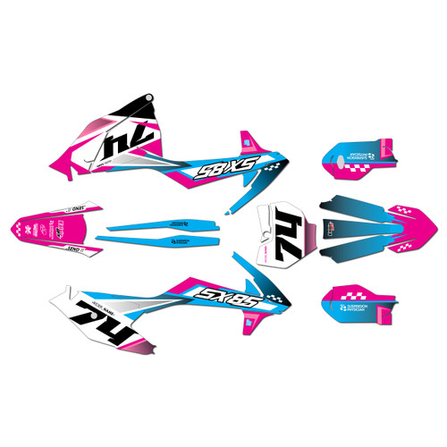 ktm 85sx graphics kit 2018-2024 prestige series cm