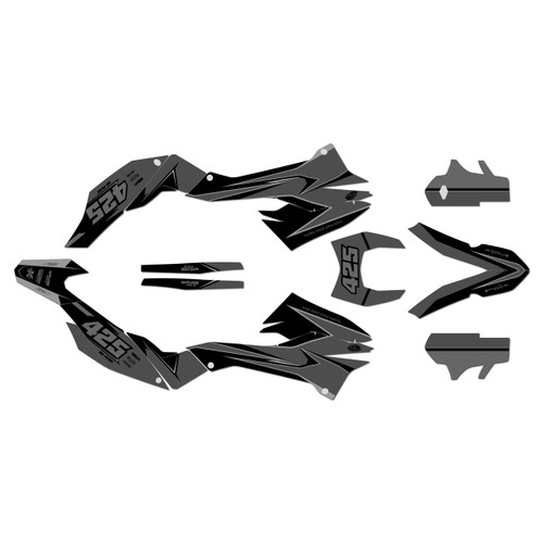 ktm 690smc graphics kit 2014-2018 screech series smoke