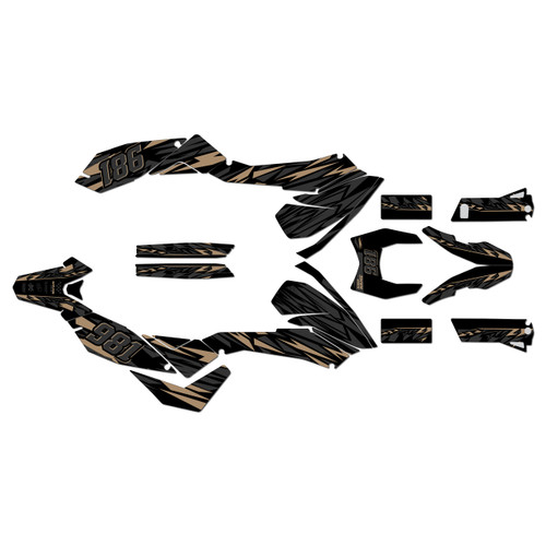 ktm 690smc graphics kit 2008-2011 twitch series tan