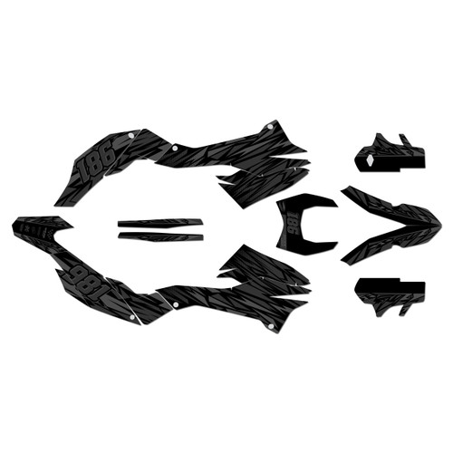 ktm 690enduro graphics kit 2012-2018 twitch series smoke
