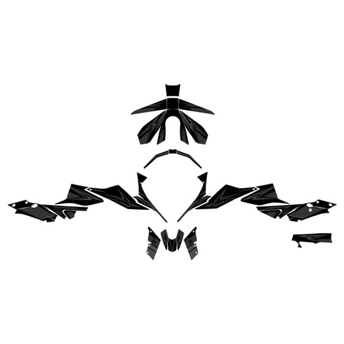 ktm duke1290 graphics kit 2020-2023 bold series smoke