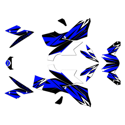ktm 1290 graphics kit 2013-2016 scalper series blue