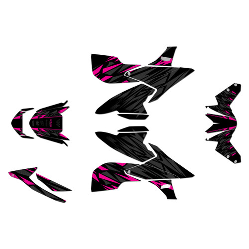 ktm 1290 graphics kit 2017-2019 twitch series magenta