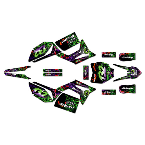 mototec pro60v graphics kit all years core series green