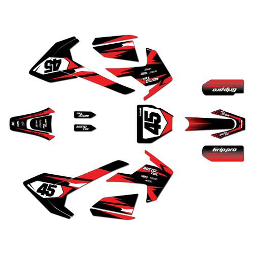 mototec pro72v graphics kit all years division series red