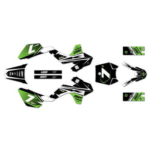ssr sr70 graphics kit 2021-2026 bold series green