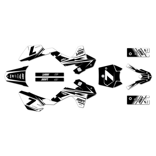 ssr sr70 graphics kit 2021-2026 bold series white