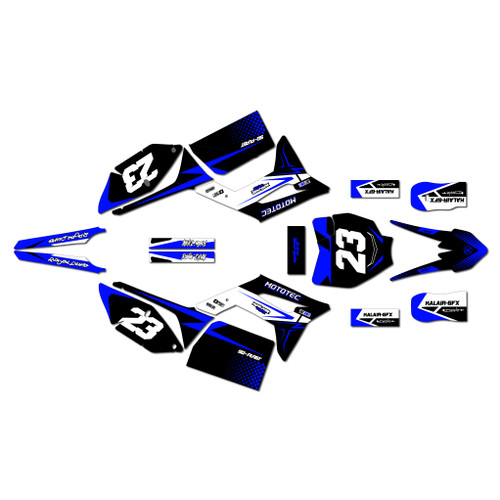 mototec pro60v graphics kit all years evader series blue