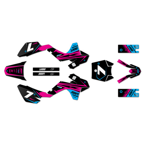 ssr sr110 graphics kit 2021-2026 bold series magenta