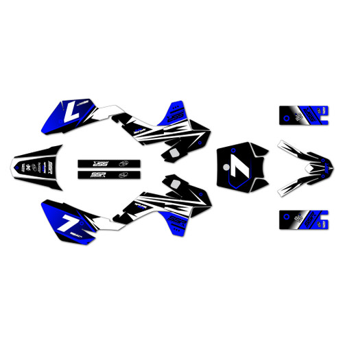 ssr sr110 graphics kit 2021-2026 bold series blue-shift
