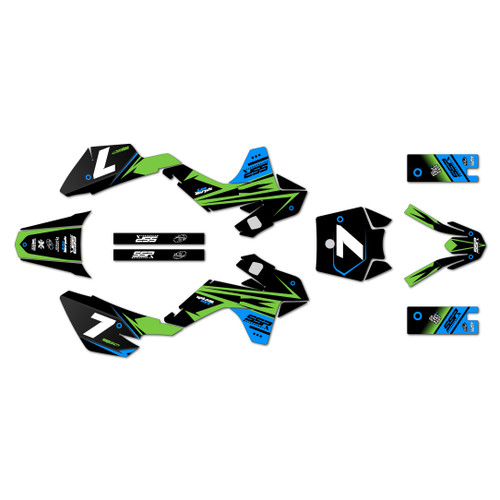 ssr sr110 graphics kit 2021-2026 bold series green-shift