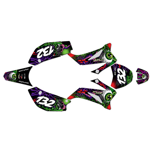 ssr sr125tr graphics kit 2021-2025 core series purple