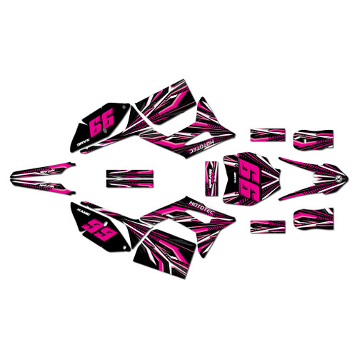mototec pro60v graphics kit all years prime series magenta