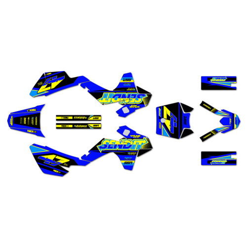 ssr sr110 graphics kit 2021-2026 fresh series blue