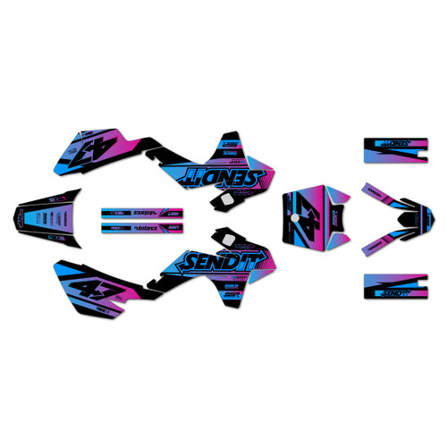 ssr sr110 graphics kit 2021-2026 fresh series magenta