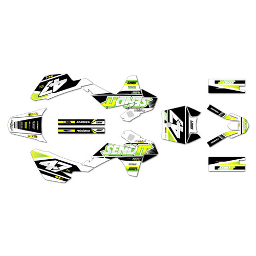 ssr sr70 graphics kit 2021-2026 fresh series green