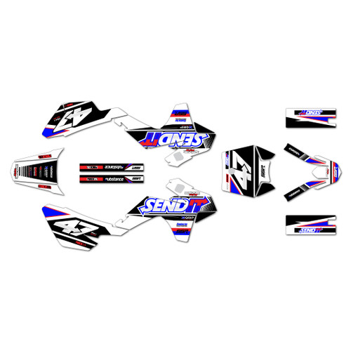 ssr sr70 graphics kit 2021-2026 fresh series red