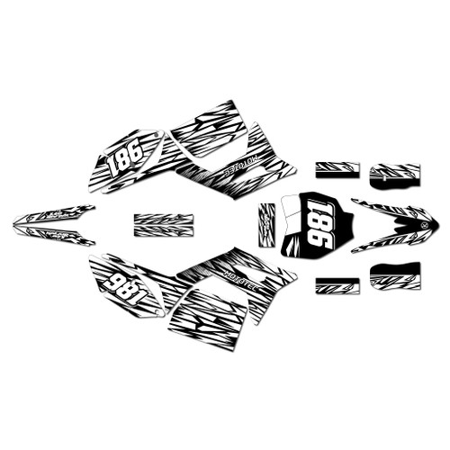 mototec pro60v graphics kit all years twitch series white