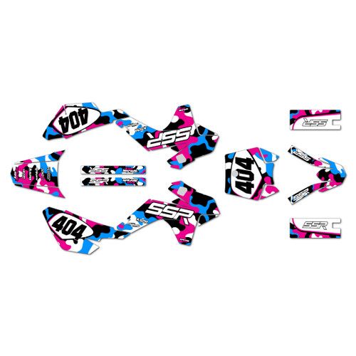 ssr sr70 graphics kit 2021-2026 invasion series magenta