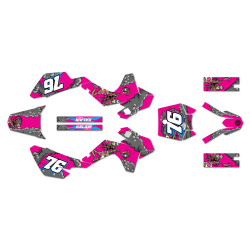 ssr sr70 graphics kit 2021-2026 lunatic series magenta
