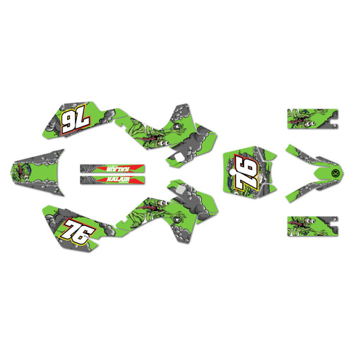 ssr sr110 graphics kit 2021-2026 lunatic series green