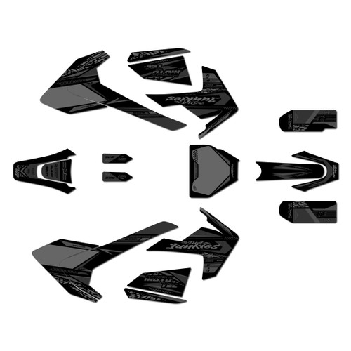 mototec pro72v graphics kit all years rugged series smoke