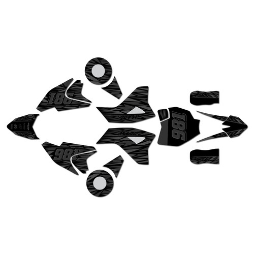 mototec pro graphics kit all years twitch series smoke