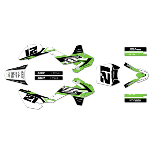 ssr sr110 graphics kit 2021-2026 og-crew series green