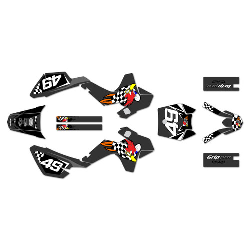 ssr sr110 graphics kit 2021-2026 pecker series smoke