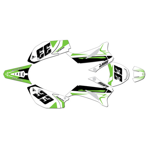 ssr sr140tr graphics kit 2021-2025 evader series green