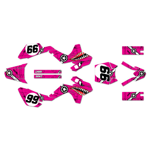 ssr sr70 graphics kit 2021-2026 predator series magenta