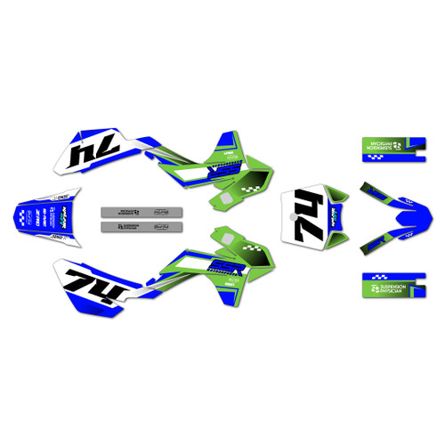 ssr sr70 graphics kit 2021-2026 prestige series green