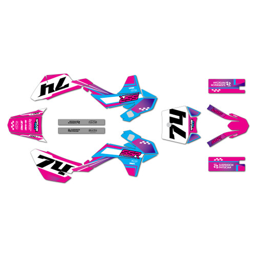 ssr sr70 graphics kit 2021-2026 prestige series magenta