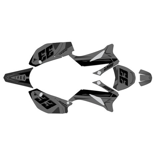 ssr sr160tr graphics kit 2021-2025 evader series smoke