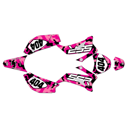 ssr sr140tr graphics kit 2021-2025 invasion series pink