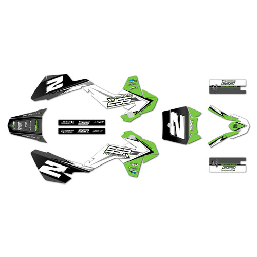 ssr sr70 graphics kit 2021-2026 razor series green