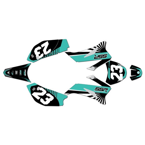 ssr sr160tr graphics kit 2021-2025 fh series teal