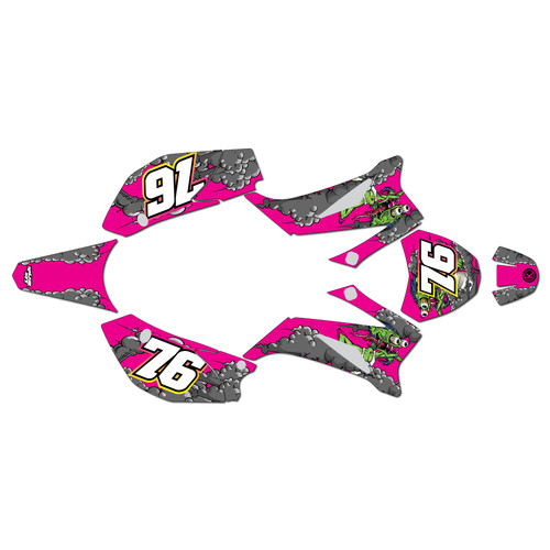 ssr sr140tr graphics kit 2021-2025 lunatic series magenta