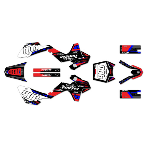 ssr sr110 graphics kit 2021-2026 rugged series red