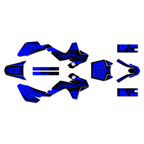ssr sr70 graphics kit 2021-2026 rugged series blue-shift