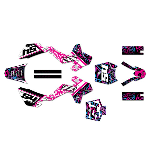 ssr sr125 graphics kit 2021-2026 orion series magenta