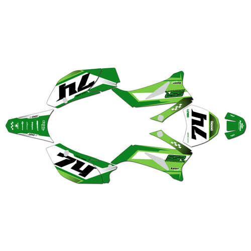 ssr sr140tr graphics kit 2021-2025 prestige series green