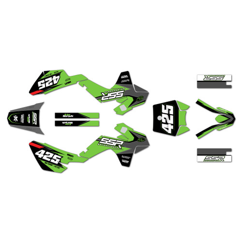 ssr sr110 graphics kit 2021-2026 screech series green